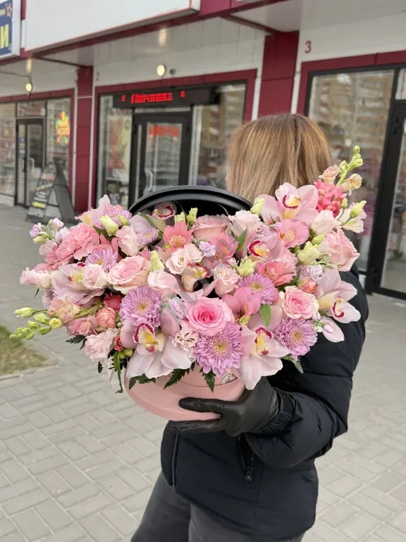 цветы в Липецке сундучок Гламур Тужур