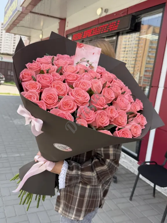 Розы в Липецке букет КАРИНА